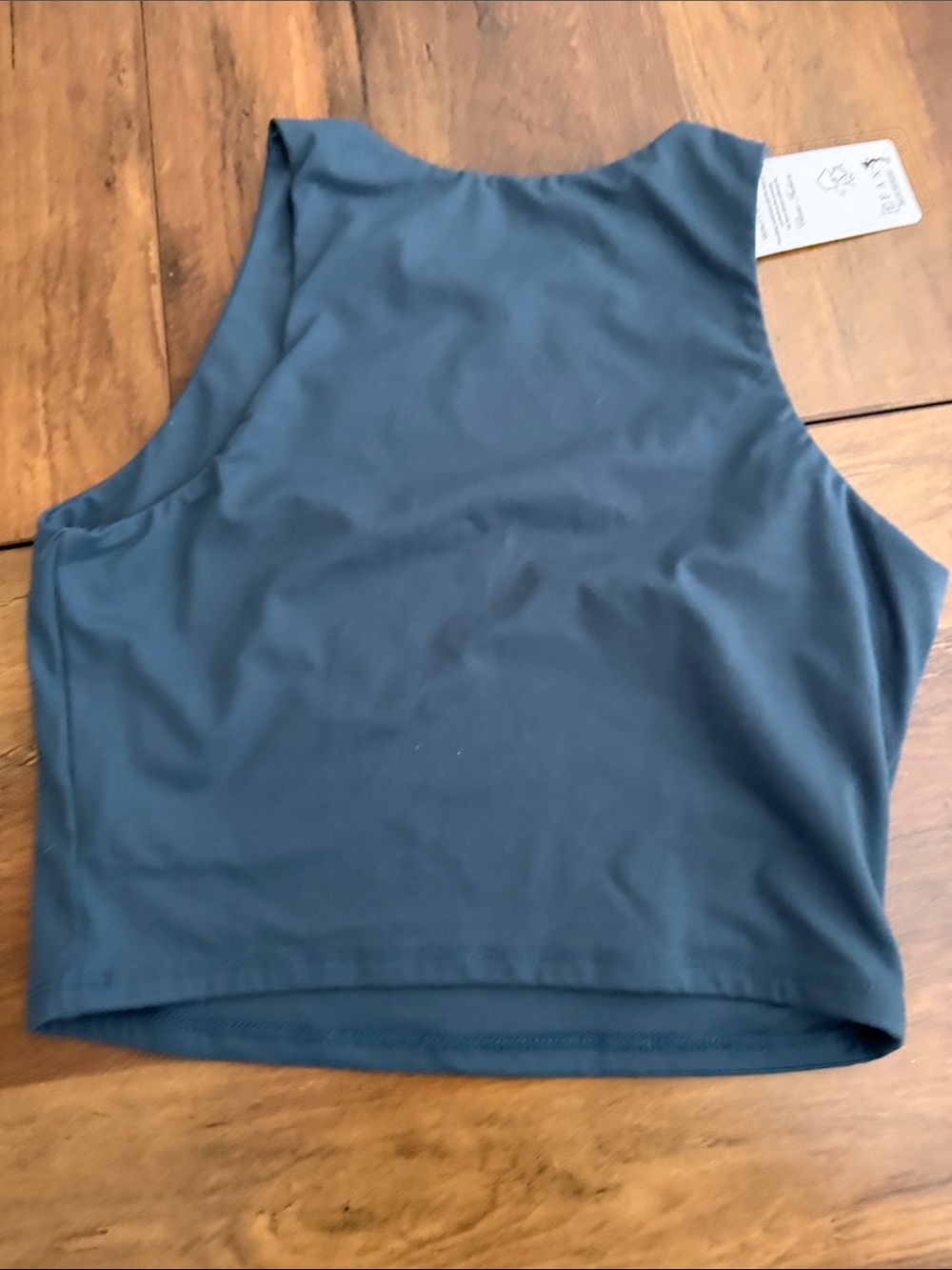 6 cropped Assorted Women’s Tank Tops — White, Red, Teal - Picture 13 of 13